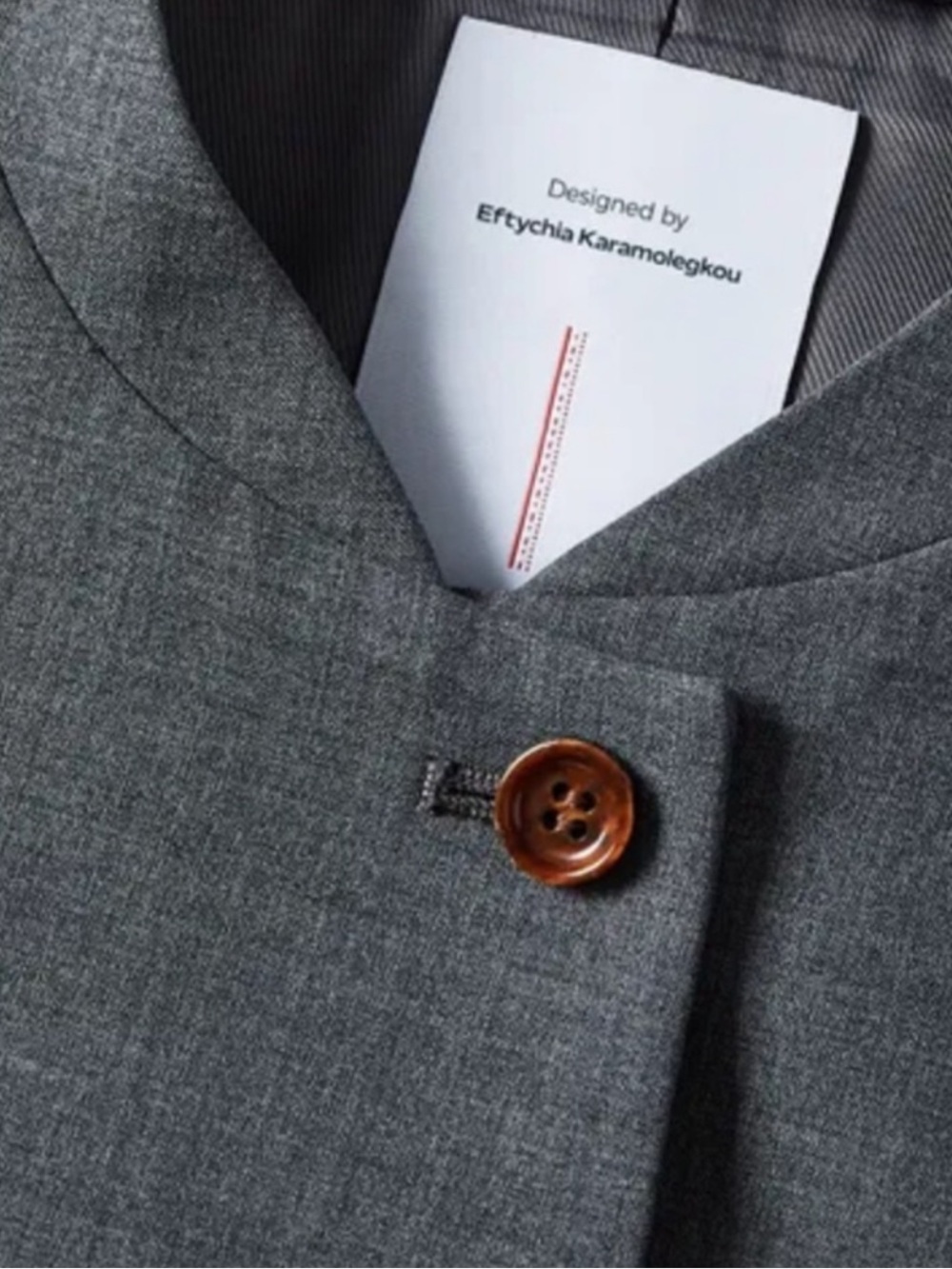 New Fabrique Hera Blazer in Worsted Wool Blend - Picture 10 of 15